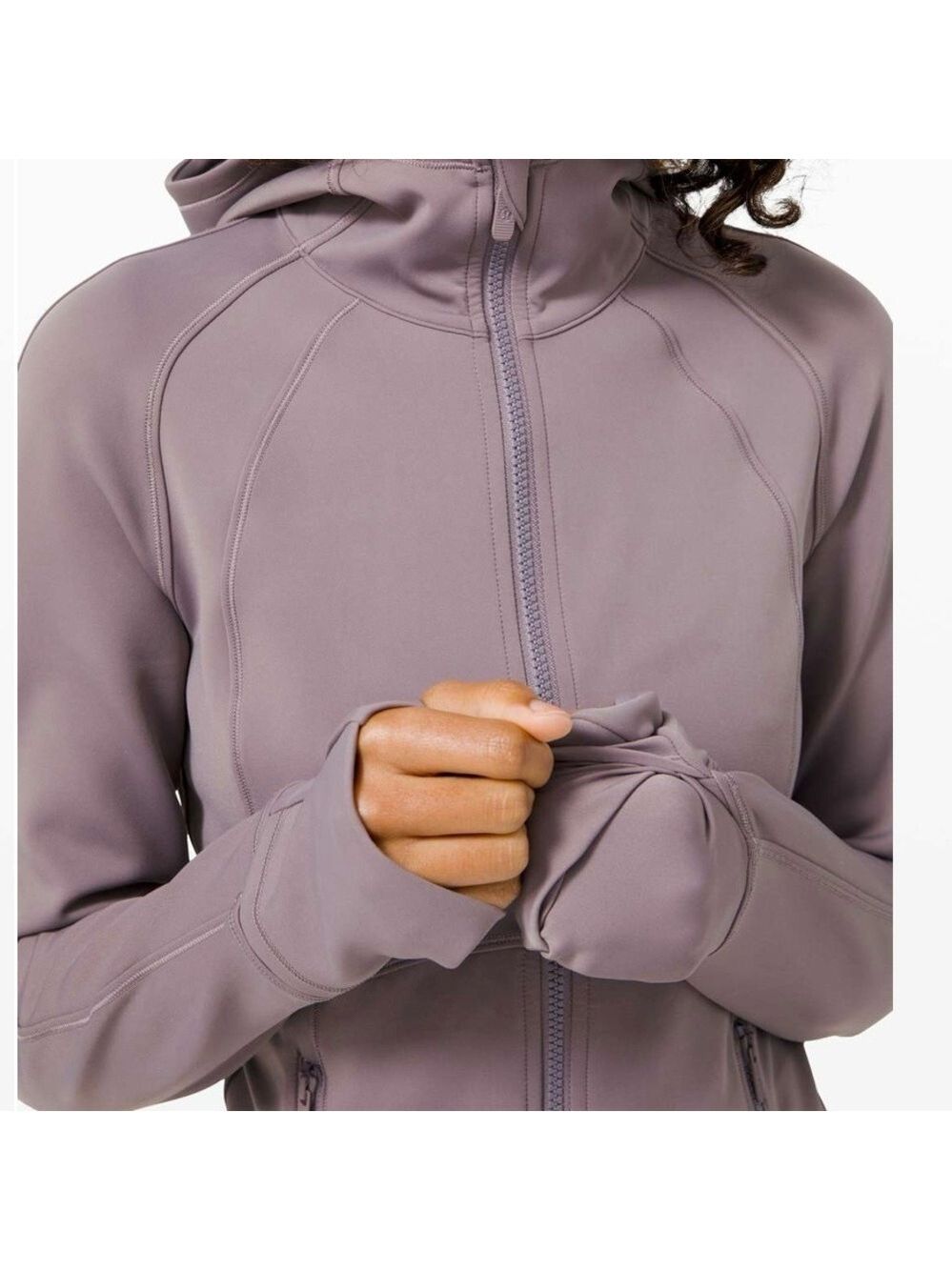Lululemon Day Maker Full Zip Hoodie Lunar Rock Size 6 - Picture 13 of 13